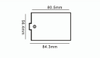 RA481 Recessed Track Cover